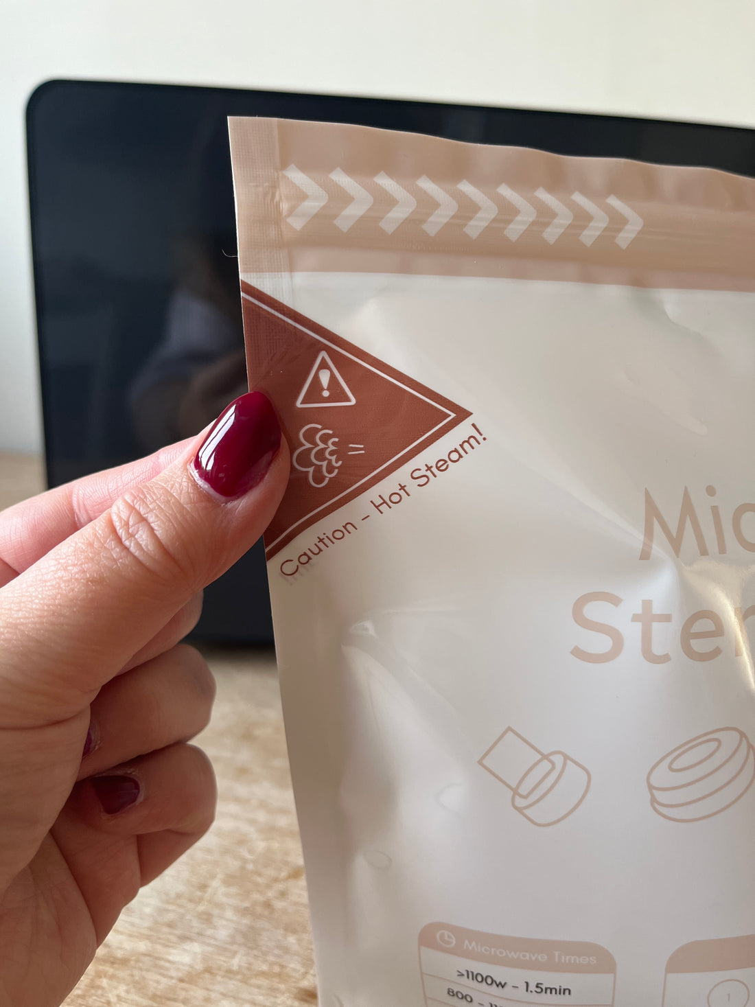 Steam Clean Microwave Steriliser Bags